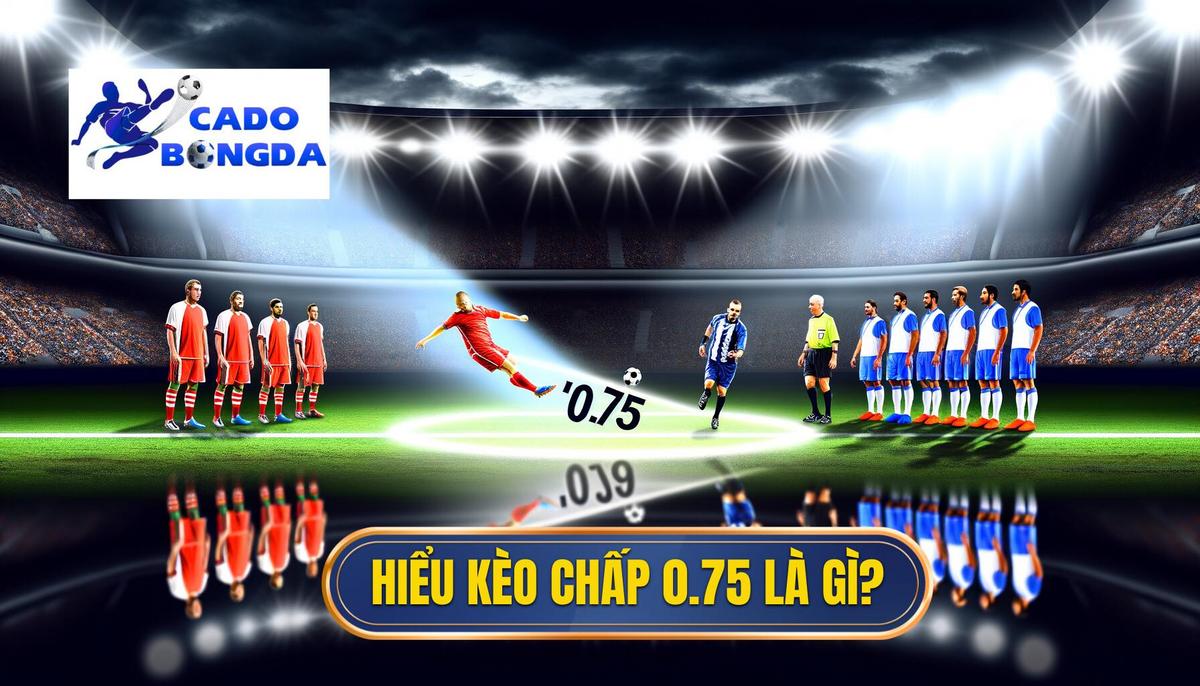 Kèo chấp 0.75 là gì? Phân tích toàn diện từ A đến Z 1 Khái niệm kèo chấp 0.75 là gì_