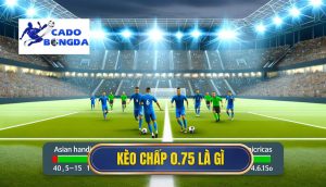 Kèo chấp 0.75 là gì