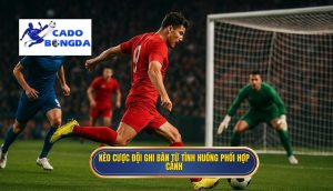 Kèo cược đội ghi bàn từ tình huống phối hợp cánh