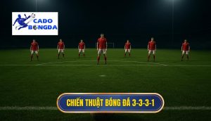 Chiến thuật bóng đá 3-3-3-1