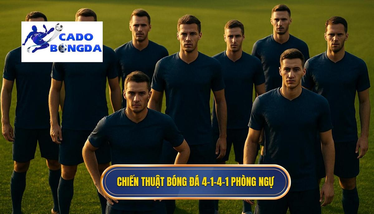 Nền tảng của Chiến thuật bóng đá 4-1-4-1 phòng ngự