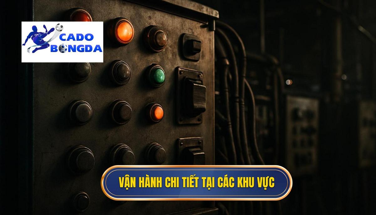 Vận hành chi tiết ở các khu vực