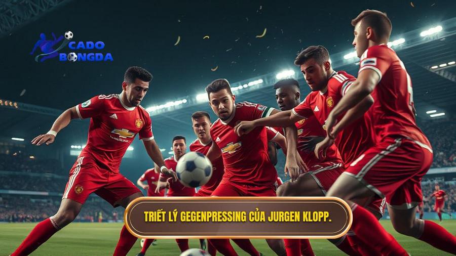 1. Triết lý Gegenpressing của Jurgen Klopp.