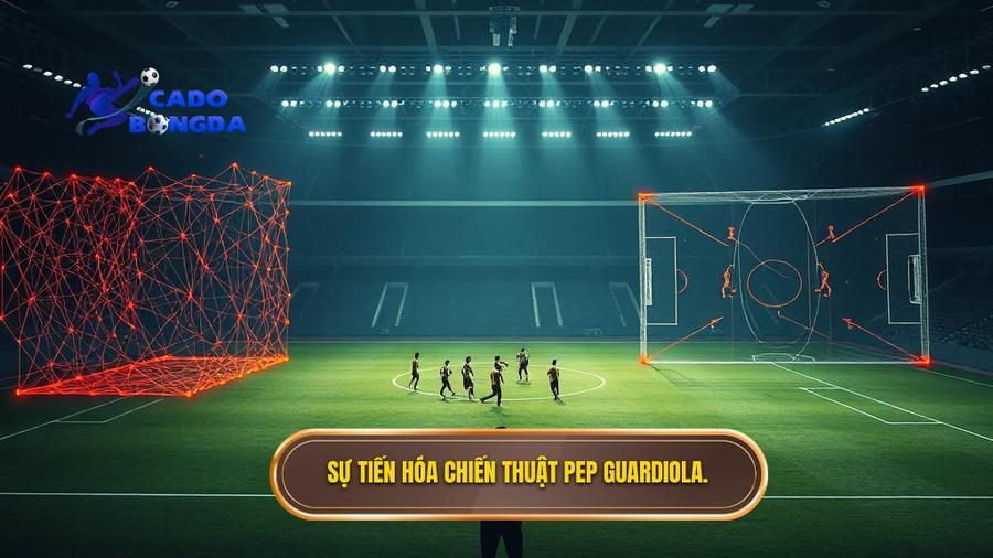 2. Sự tiến hóa chiến thuật Pep Guardiola.