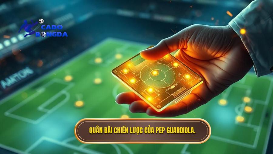 3. Quân bài chiến lược của Pep Guardiola.