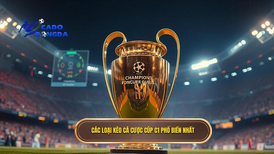 Các loại kèo cá cược Cúp C1 châu Âu phổ biến nhất