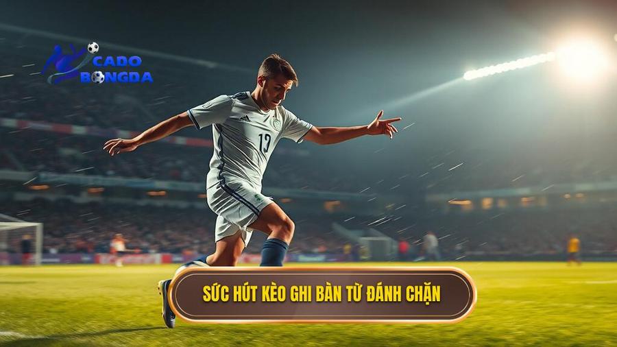 Sức hút kèo ghi bàn từ đánh chặn