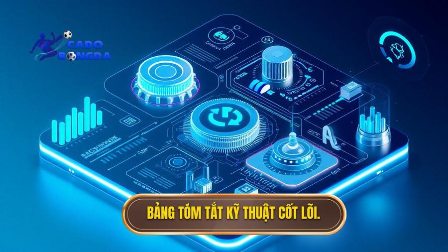 Bảng tóm tắt kỹ thuật cốt lõi.