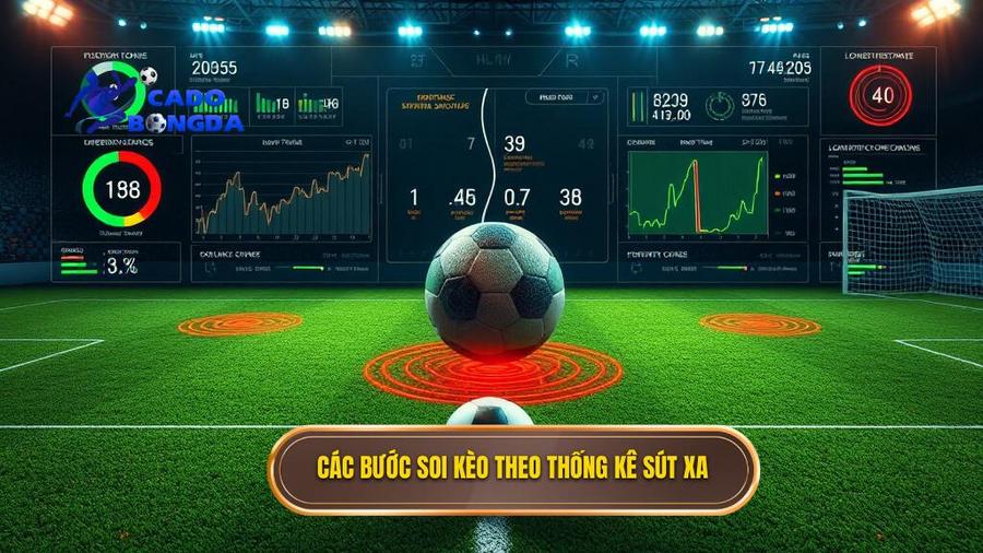 Các bước soi kèo theo thống kê sút xa