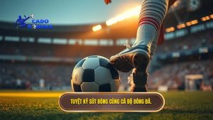Kỹ thuật sút bóng bằng lòng bàn chân phải