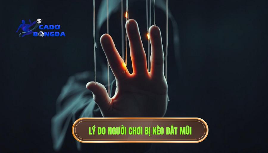 Tại sao người chơi thường bị "kèo" dắt mũi?